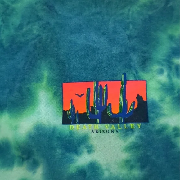 Death Valley Arizona Tie dye hoodie - Picture 2 of 4